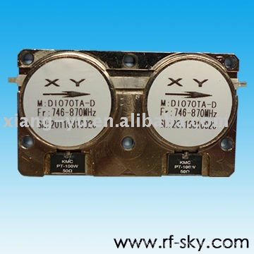 Isoladores duplos de 700-1300 MHz